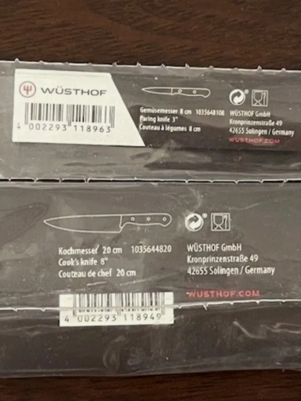 Wusthof Gourmet Grey 2-Pc Prep Set - 8